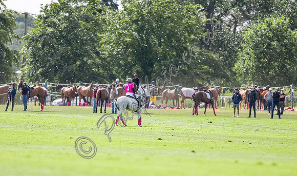 Polo action, 2024 Gold Cup, Cowdray Park Polo Club