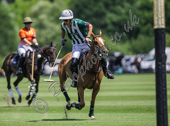 Polo action, 2025 Gold Cup, Cowdray Park Polo Club