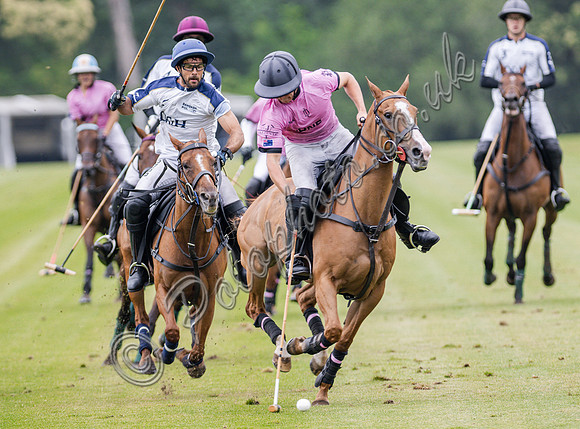 Polo action, 2025 Gold Cup, Cowdray Park Polo Club