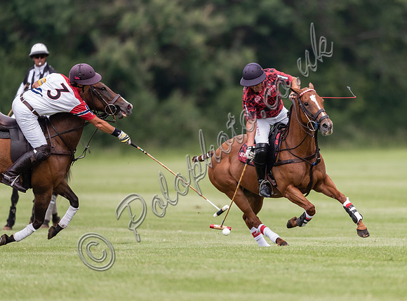 Polo action, Warwickshire Cup Final, Cirencester Park