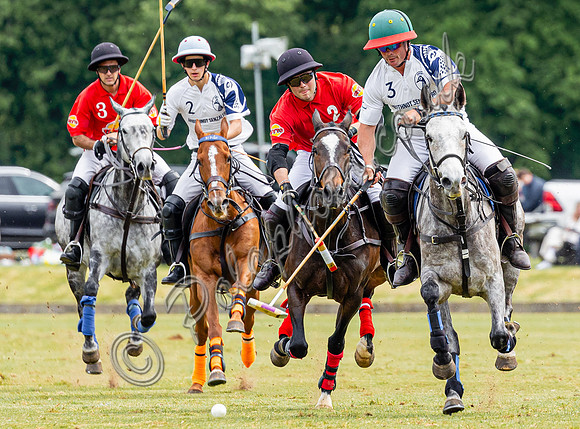 polo action for Badminton Cup sub final 2025 at Beaufort Polo Club