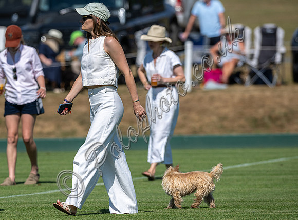 Polo action, 2025 Gold Cup quarter finals, Cowdray Park Polo Club