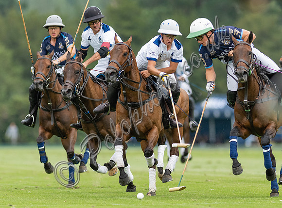 Polo action, 2021 Gold Cup, Cowdray Park Polo Club