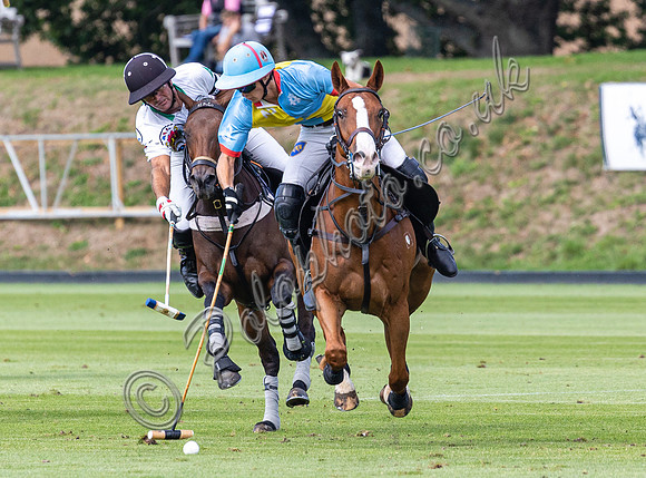 Polo action, 2022 Autumn Cup, Cowdray Park Polo Club