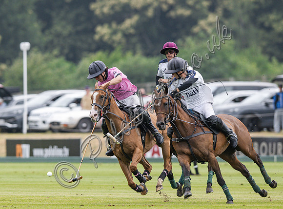 Polo action, 2025 Gold Cup, Cowdray Park Polo Club