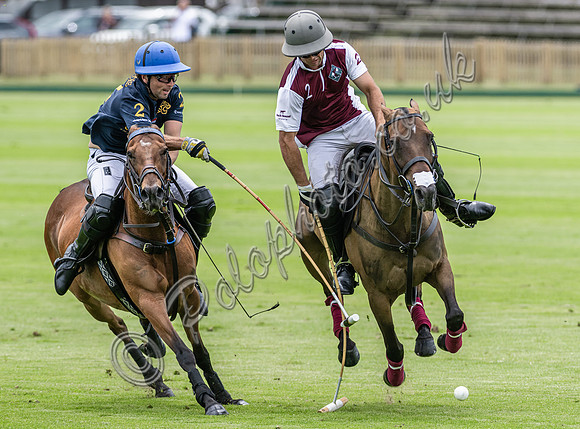 Polo action, 2025 Gold Cup, Cowdray Park Polo Club