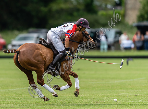 Polo action, Warwickshire Cup Final, Cirencester Park