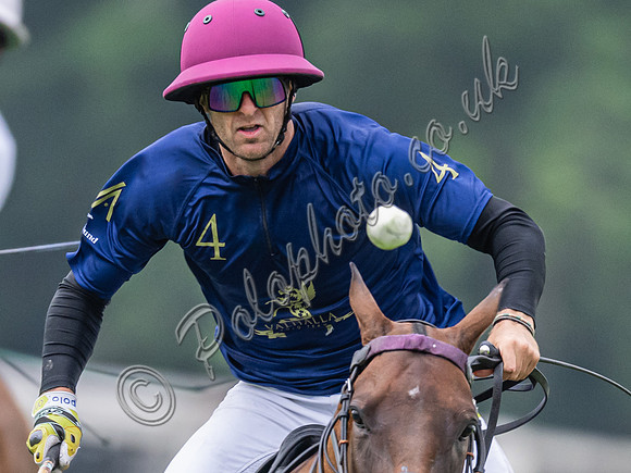 Polo action, 2024 Gold Cup, Cowdray Park Polo Club