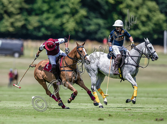 Polo action, 2025 Gold Cup, Cowdray Park Polo Club