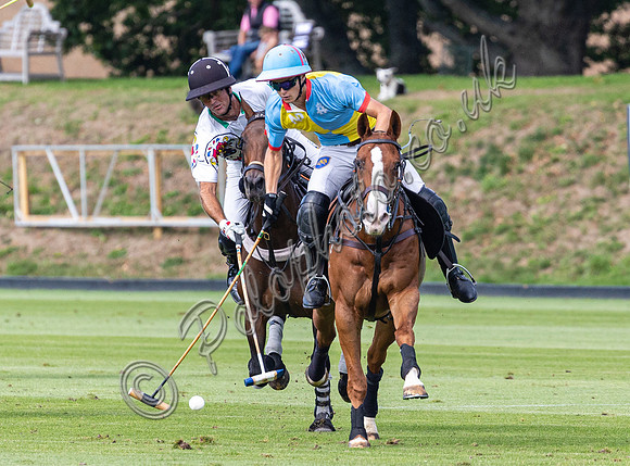 Polo action, 2022 Autumn Cup, Cowdray Park Polo Club