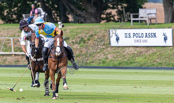 Polo action, 2022 Autumn Cup, Cowdray Park Polo Club