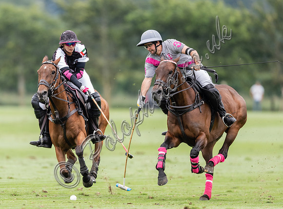 Polo action, 2021 Gold Cup, Cowdray Park Polo Club