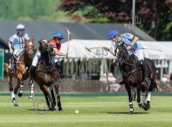 Polo action, 2022 May 4 Goal Spring Cup final, Cowdray Park Polo Club