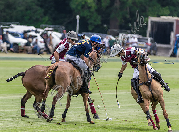 Polo action, 2025 Gold Cup, Cowdray Park Polo Club
