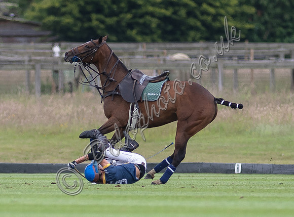 Jack Richardson falls from horse
