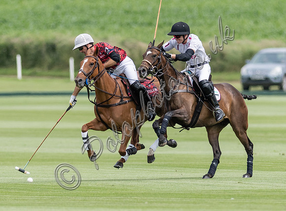 Polo action, 2021 Gold Cup, Cowdray Park Polo Club