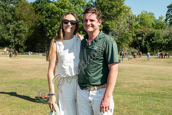 Polo action, 2025 Gold Cup quarter finals, Cowdray Park Polo Club