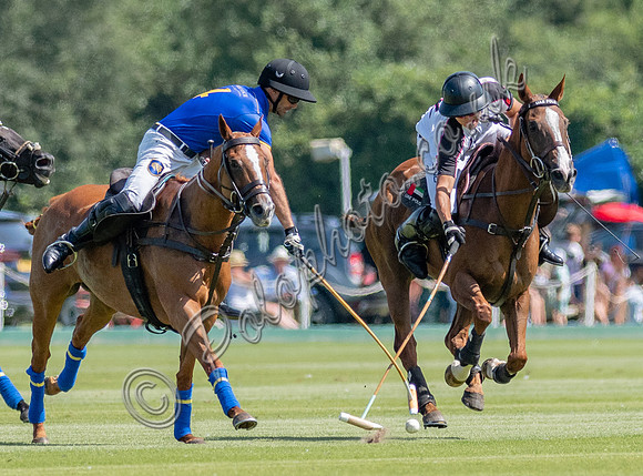 Polo action, 2021 Gold Cup, Cowdray Park Polo Club