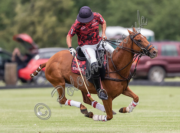 Polo action, Warwickshire Cup Final, Cirencester Park