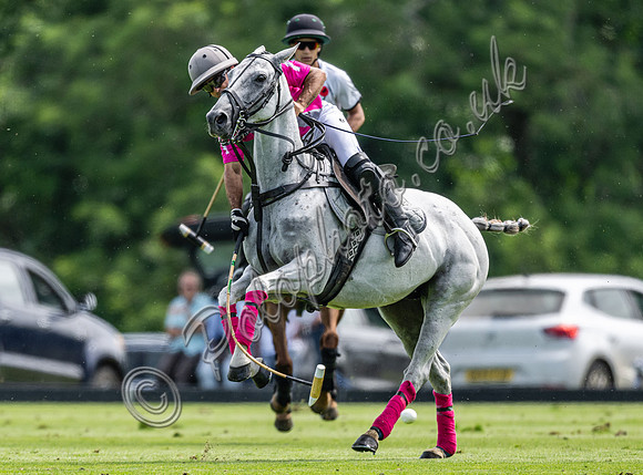 Polo action, 2024, Cowdray Park Polo Club