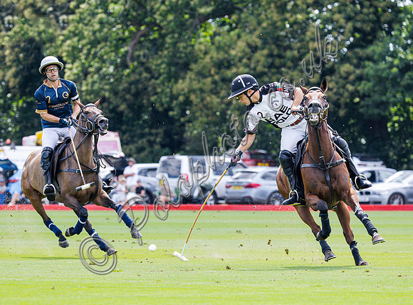 Polo action, 2025 Gold Cup, Cowdray Park Polo Club