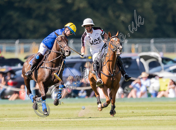 Polo action, 2021 Gold Cup, Cowdray Park Polo Club