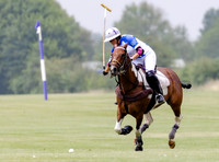 Polo action, Ladies 18 Goal Tournament,  Cirencester Park