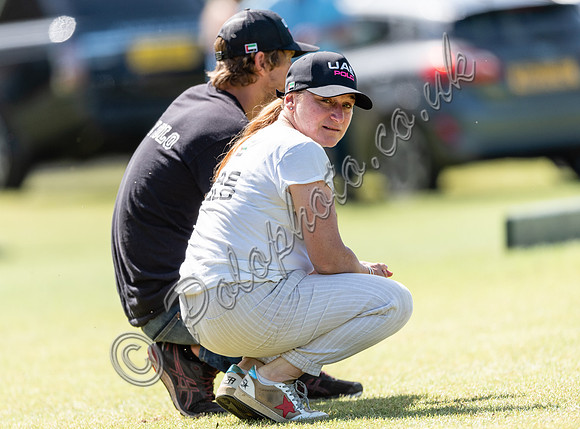 Polo action, 2021 Gold Cup, Cowdray Park Polo Club
