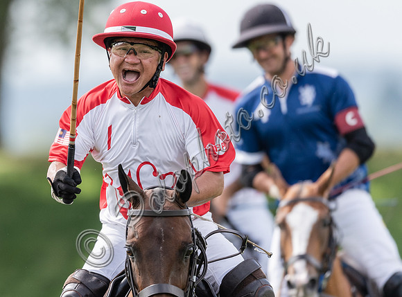 Polo action, 2021 Gold Cup, Cowdray Park Polo Club