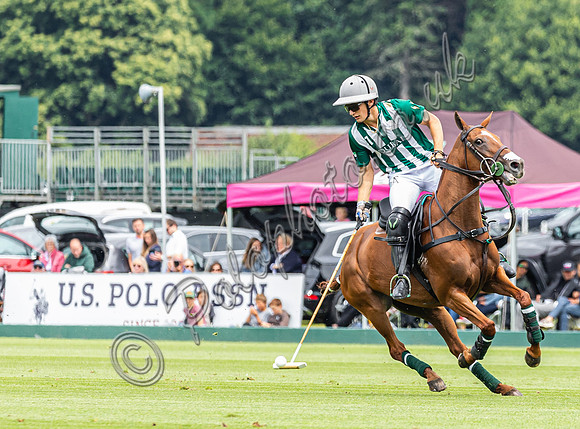 Polo action, 2024 Gold Cup, Cowdray Park Polo Club