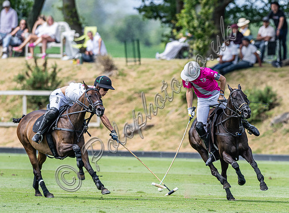 Polo action, 2024, Cowdray Park Polo Club