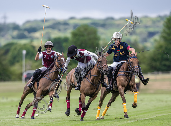 Polo action, 2025 Gold Cup, Cowdray Park Polo Club