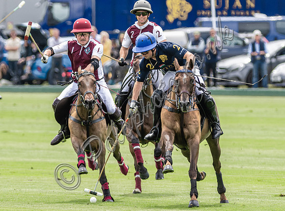 Polo action, 2025 Gold Cup, Cowdray Park Polo Club