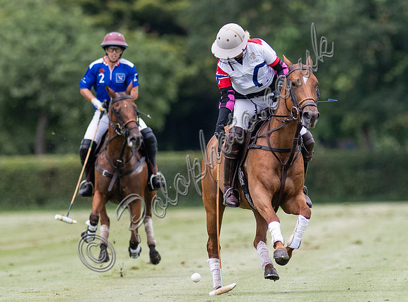 Polo action, 2021 Gold Cup, Cowdray Park Polo Club