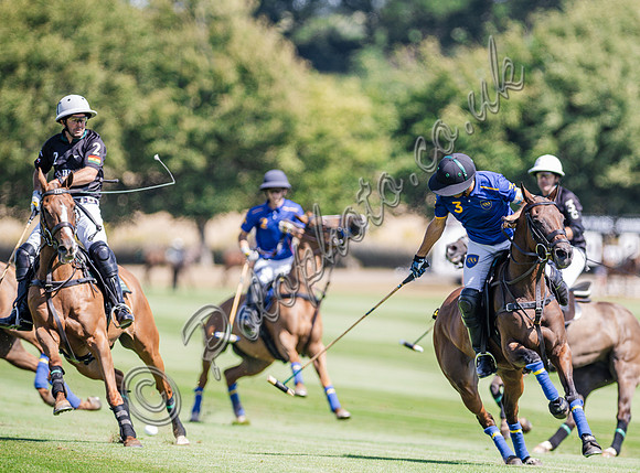 Polo action, 2025 Gold Cup, Cowdray Park Polo Club
