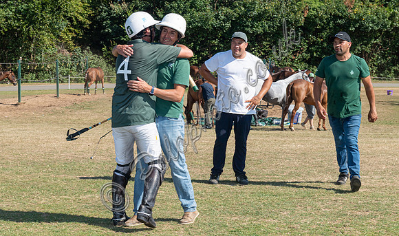 Polo action, 2025 Gold Cup quarter finals, Cowdray Park Polo Club