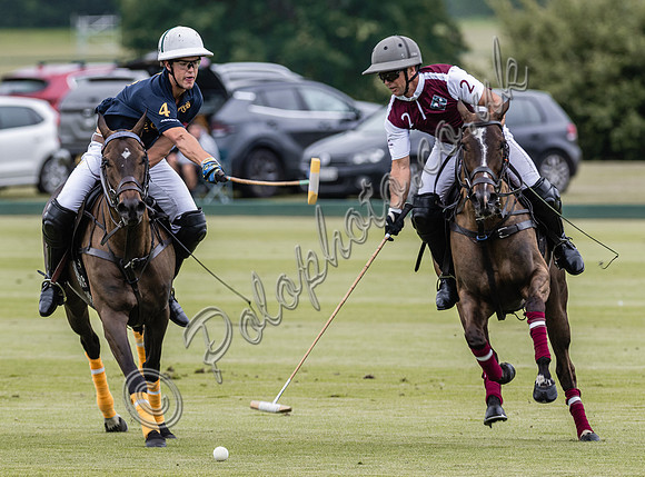 Polo action, 2025 Gold Cup, Cowdray Park Polo Club