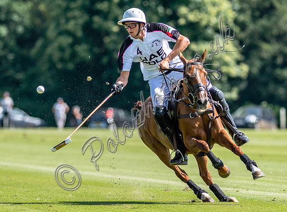 Polo action, 2021 Gold Cup, Cowdray Park Polo Club