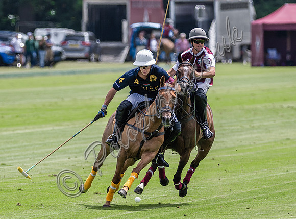 Polo action, 2025 Gold Cup, Cowdray Park Polo Club