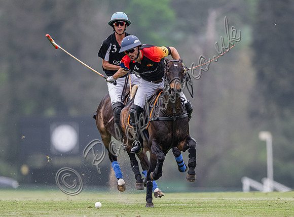 Polo action, May 4 Goal Spring Cup 2022, Cowdray Park Polo Club