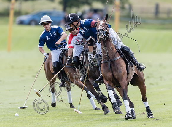 Polo action, 2021 Gold Cup, Cowdray Park Polo Club