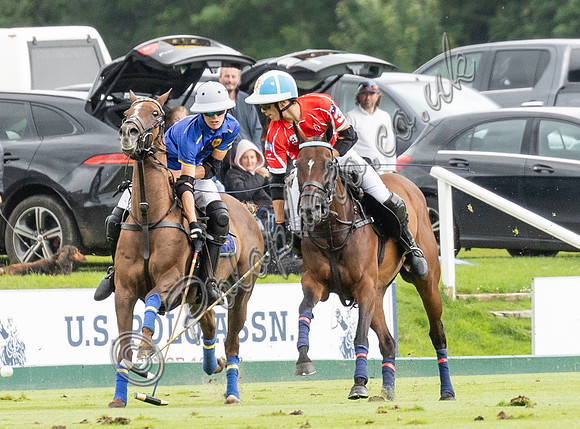 Polo action, 2021 Gold Cup, Cowdray Park Polo Club