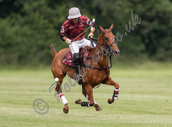 Polo action, Warwickshire Cup Final, Cirencester Park