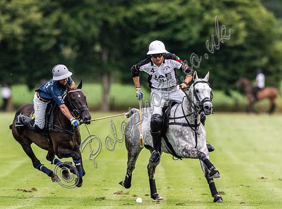 Polo action, 2024 Gold Cup, Cowdray Park Polo Club