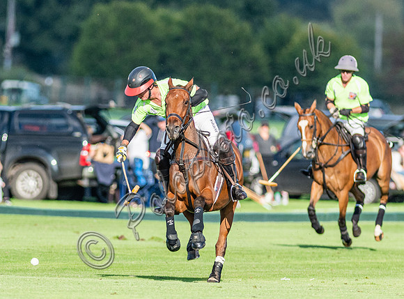 Park House Cup Polo action, 2022, Cowdray Park Polo Club