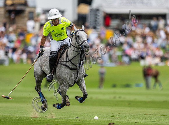 Polo action, 2024 Gold Cup, Cowdray Park Polo Club