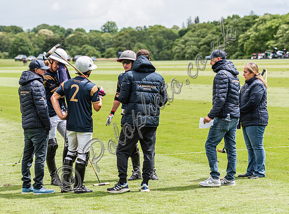 Polo action, 2024 Gold Cup, Cowdray Park Polo Club