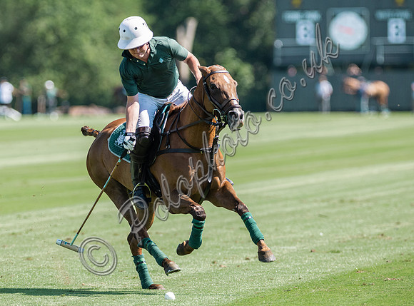 Polo action, 2025 Gold Cup quarter finals, Cowdray Park Polo Club