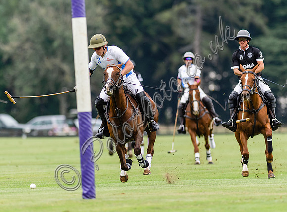 Polo action the Town Cup End of Season Tournament, Cirencester Park