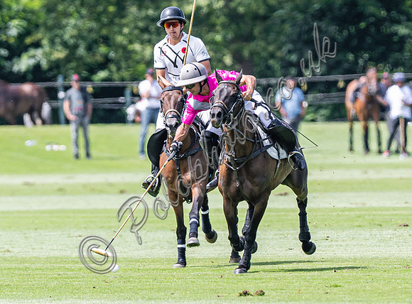 Polo action, 2024, Cowdray Park Polo Club